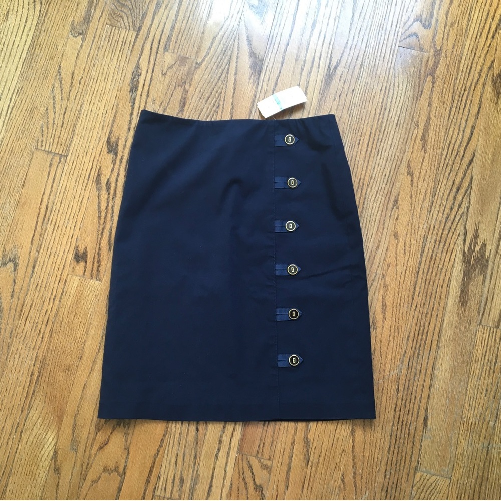 NWT J.McLaughlin Serina skirt. Winter Navy. Size 0